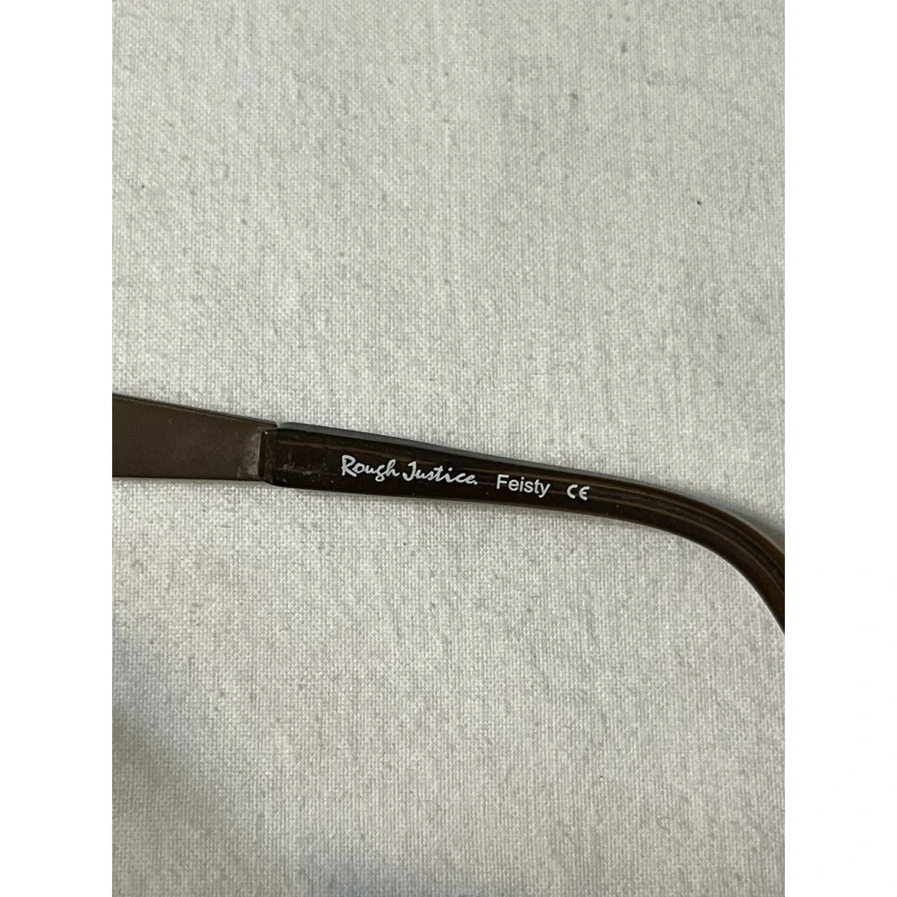 Rough Justice Feisty Bronze 51-15-135 Brown Full Rim Eyeglasses Frame /V10